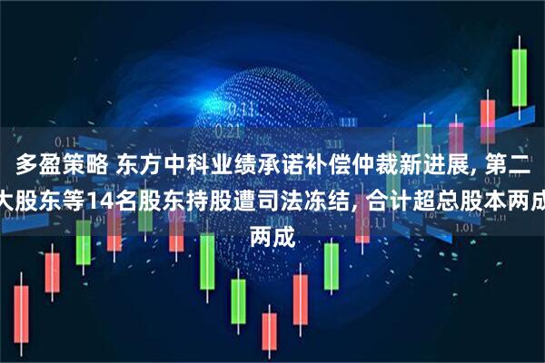 多盈策略 东方中科业绩承诺补偿仲裁新进展, 第二大股东等14名股东持股遭司法冻结, 合计超总股本两成